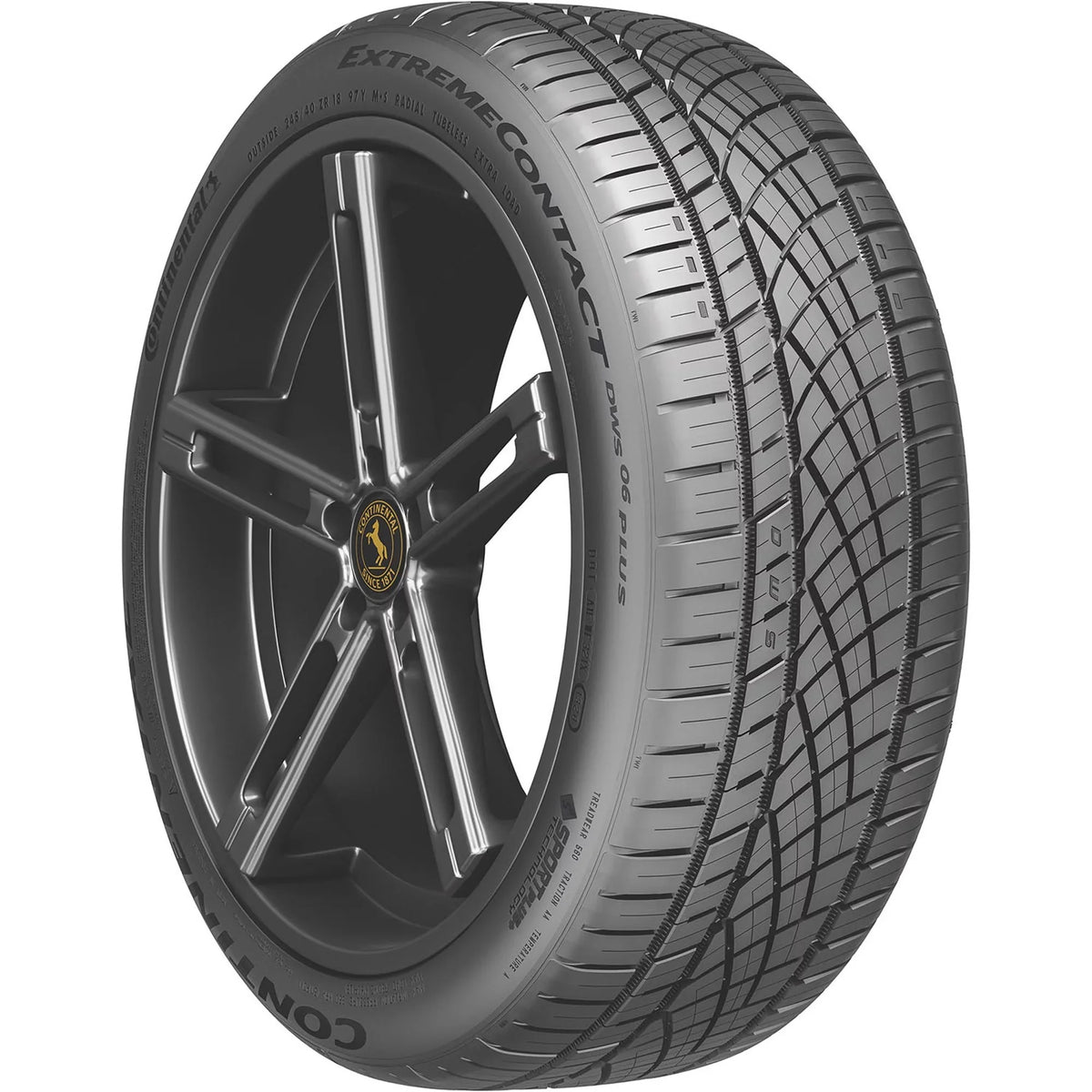 Fits: Z06, Season Corvette 95Y Edition Limited Chevrolet 427 Corvette Continental ExtremeContact Chevrolet All 275/35ZR18 2008 DWS06 Passenger Z06 2006-07 Tire PLUS