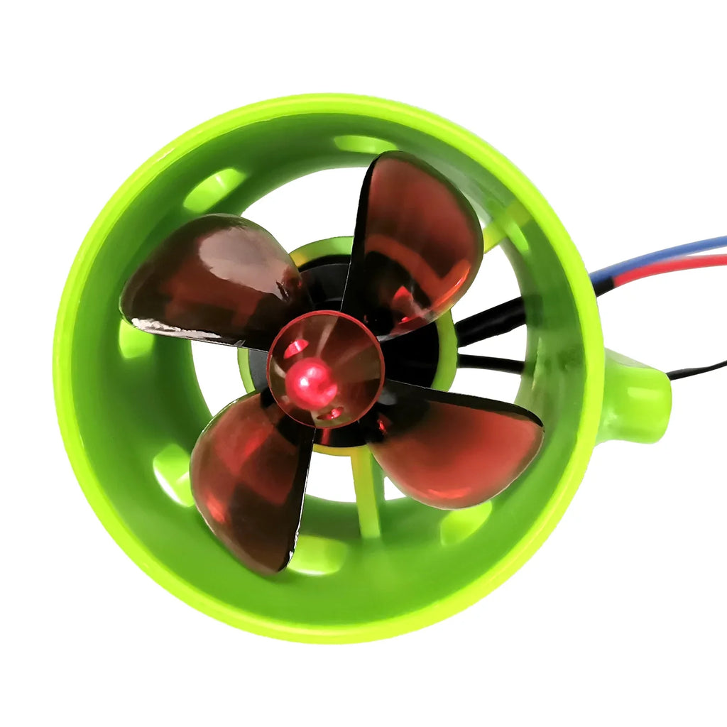 Underwater Aibecy Motor Propellers for Waterproof Nest Specific Electric Ship 1000KV Drive 4-Blade Included Bait Brushless Boat