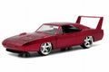 7" Model Jada Diecast (2015) Movie Dodge Car "Fast by Daytona 1969 & 1/24 Furious Red Charger