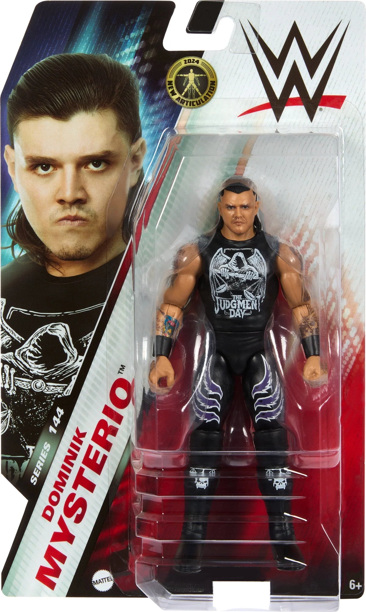 Life-Like Action with Look WWE Mysterio Superstar Collectible Dominik Figure, Articulation & 6-inch