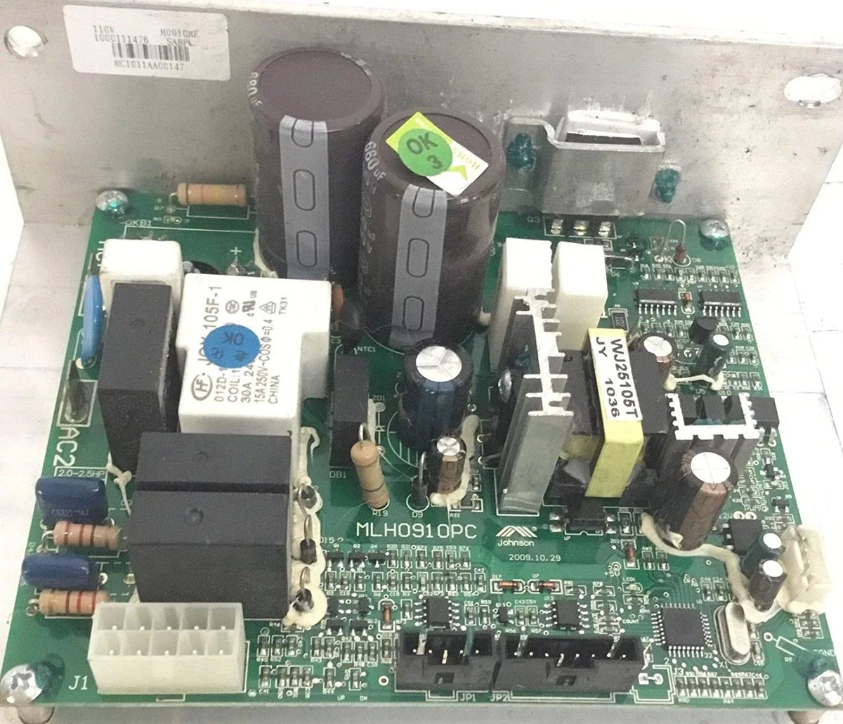 Health Motor 1000111476 Tech Control Livestrong W Horizon Controller AFG Johnson Treadmill Lower Works Board