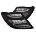 Benz Tail Lights C-Class W204 Only) 2011-2014 Black LED - C Spyder 11-14 Mercedes select: Fits LED MERCEDES-BENZ (Will Model Fit