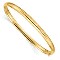 Hinged Polished Oversize High QHP3/16O 3/16 Bracelet 14k Bangle