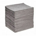 x Gray, Contractor (L 200 of Lightweight, Mat Pack Pad, (GP-S) Absorbent Universal 15" SpillTech x W), 18" Grade Polypropylene,