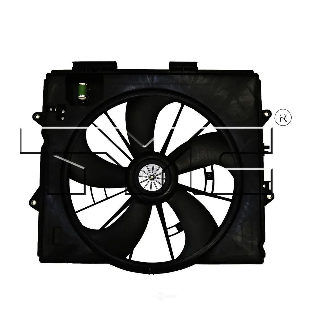 Assembly CADILLAC CADILLAC Condenser SRX Radiator 2009 Fits and CTS, select: Fan 2009-2015 Dual