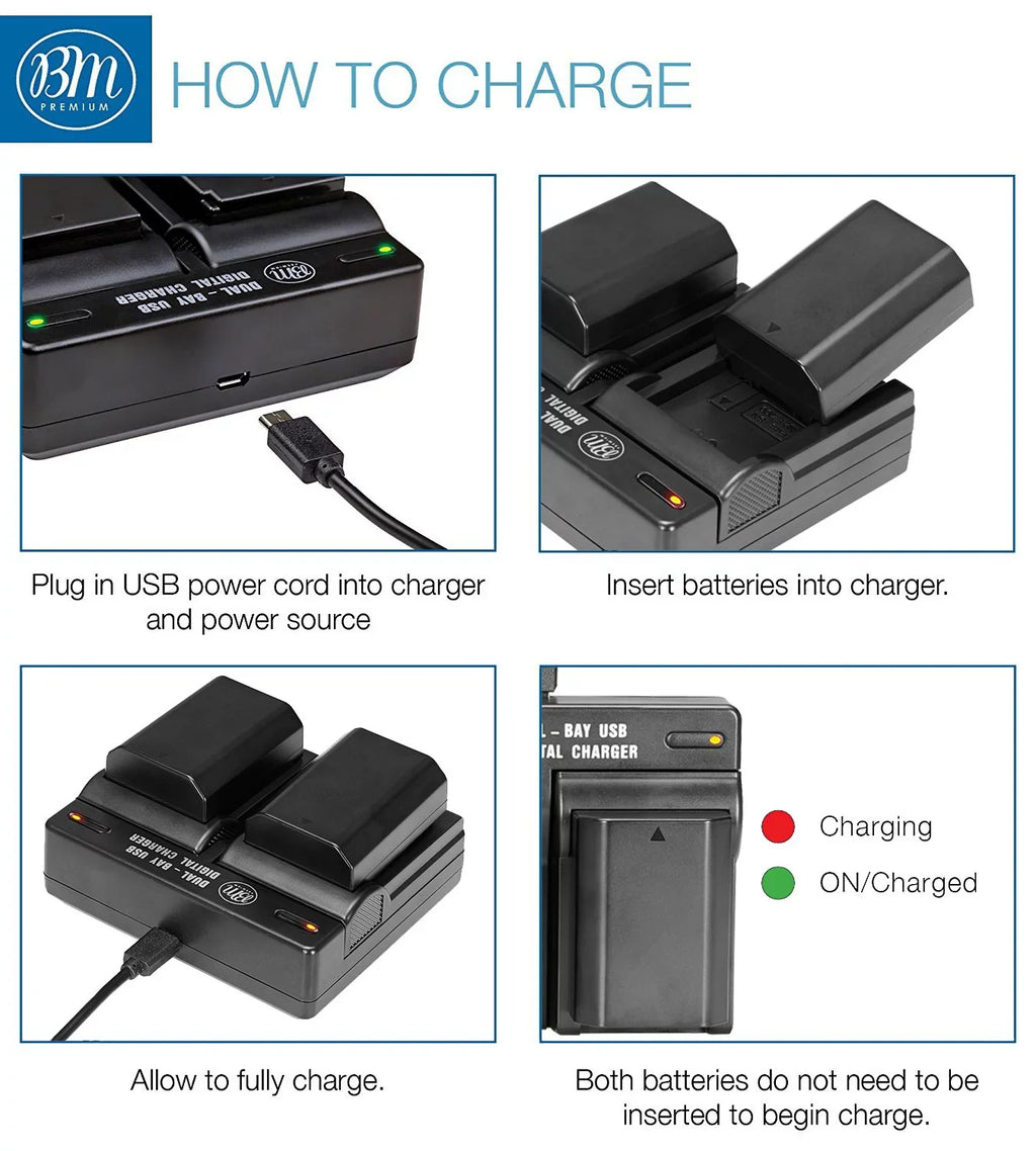 for A7R III, Batteries Charger III, a9 III, a7R A7R3, 2 a7 9R, Alpha Alpha IV, A9, NP-FZ100 II, Alpha a7S Sony and 9S a6600, Cameras Alpha BM Dual Bay