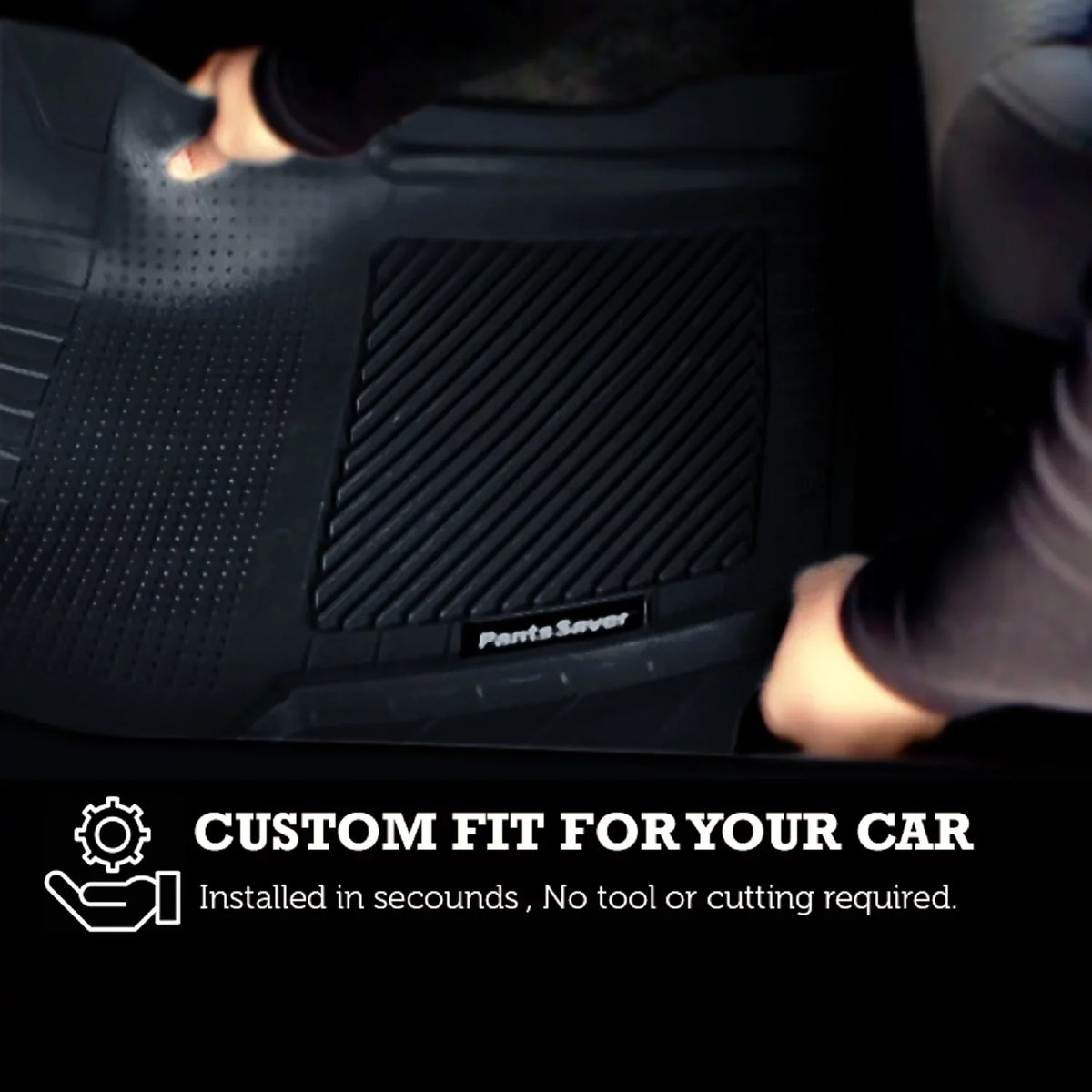 Custom -4 PantsSaver Piece GV80 (Beige) All Floor Fit Protection Genesis 2022-2023 Mats for Weather Set