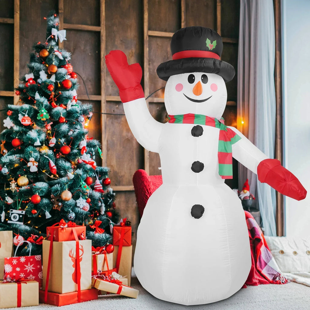 Snowman Blow Lawn Light Party 7.9ft Winter Decor Yard Snowman, Christmas Holiday Inflatable Holiday for Yard Decoration, Up Garden Up Giant iMountek Huge