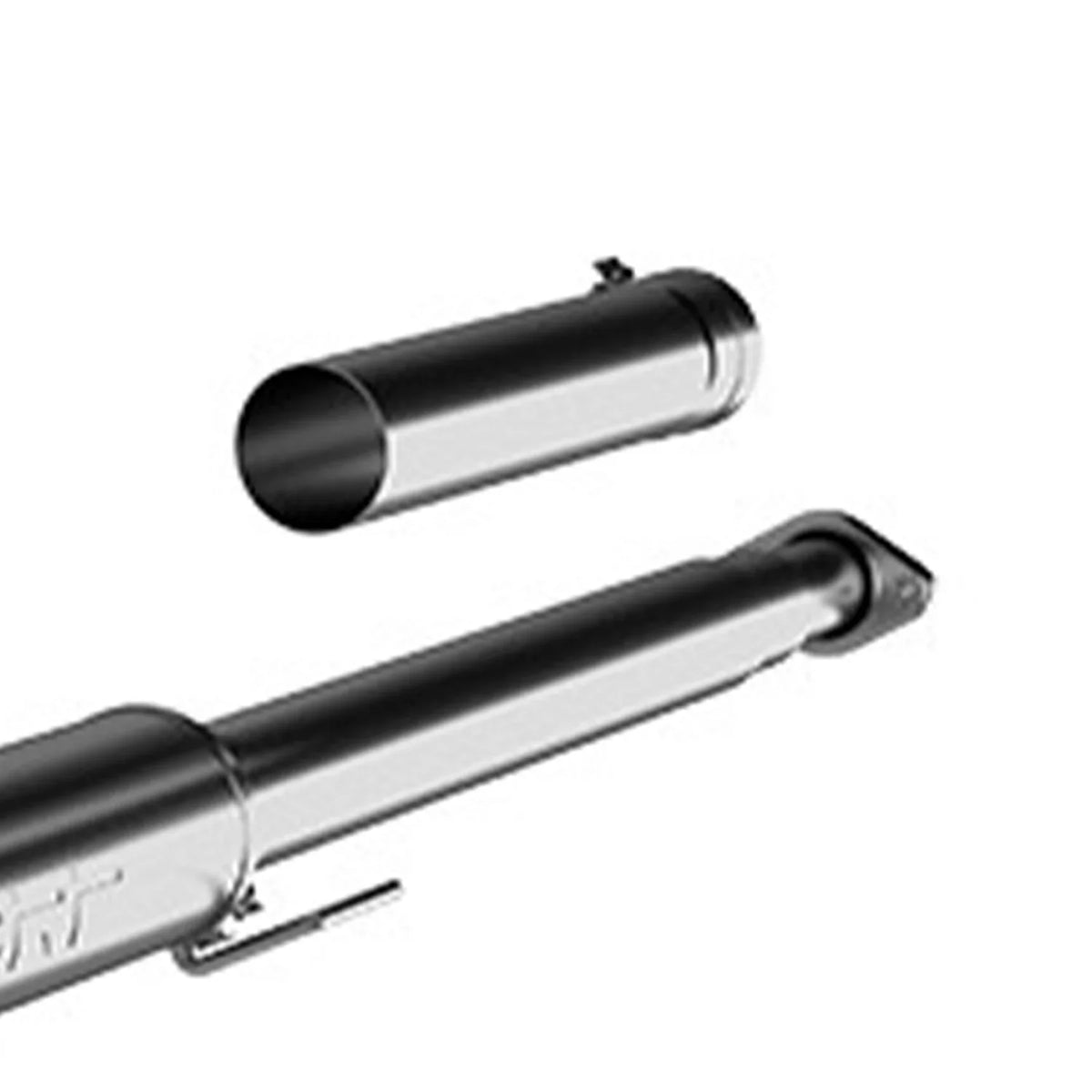 MBRP Side Cat F150, select: Exhaust Tailpipe S5259AL Inlet FORD Back 4 Exit F150 Steel Fits FORD 2019 2015-2016 SUPERCREW Inch