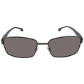 Men's Sunglasses, 58mm, 8037/S Black/Polarized 18mm Carrera Gray, Rectangular