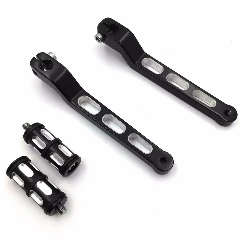 Heel Black 009A- Style Motorcycle Aluminum Shift Harley 1988 Electra and Shift Davidson HTT- Glide Shifter Levers/Gear For Pegs Toe Pedal Levers later w/