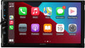 Auto, Wired Car DIN CarPlay Stereo Radio, Apple Certified Double Wireless, Jensen or Android 7-inch J3CA7W New