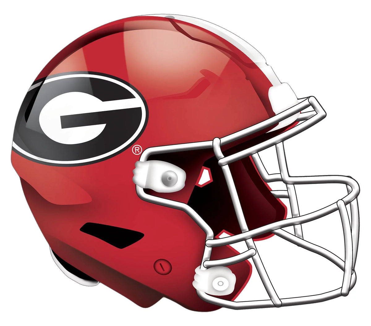 Georgia Cutout Helmet Authentic 24'' Bulldogs