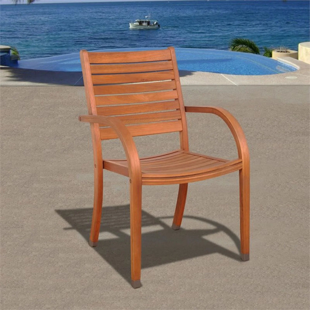 Piece International 5 Charlotte White Home Dining in Set Deluxe Patio Amazonia