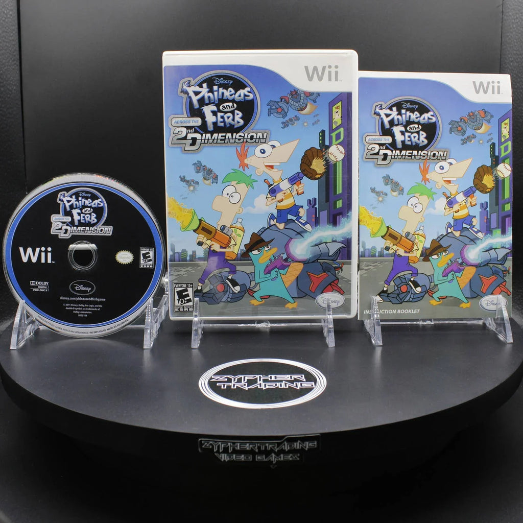 Across Wii 2nd Dimension | Phineas the Ferb: and Nintendo