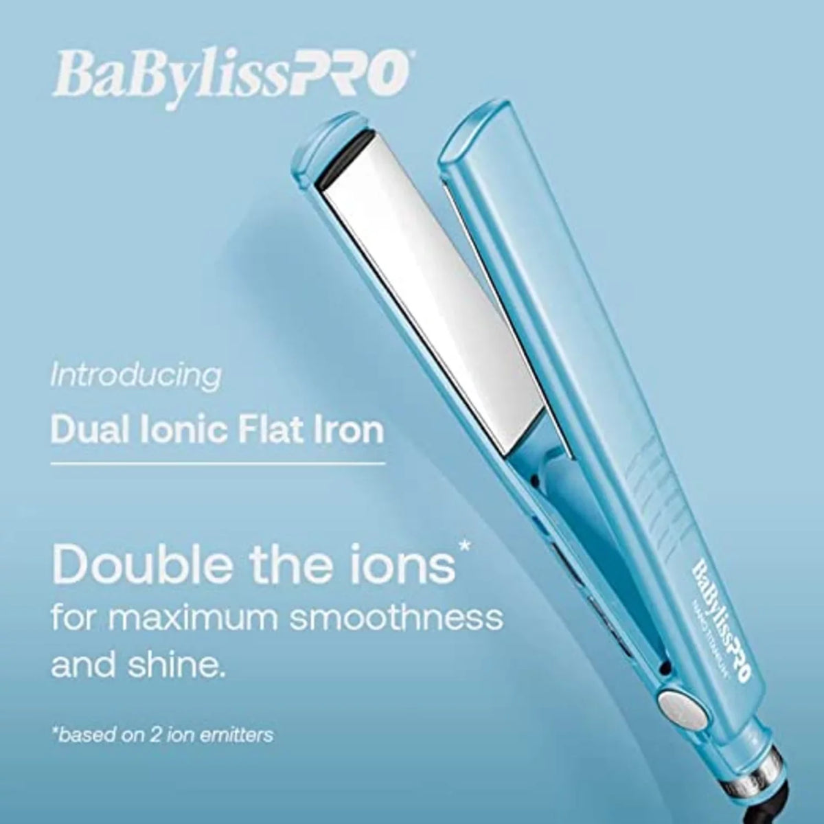 Dual Ionic Flat Iron BabylissPRO