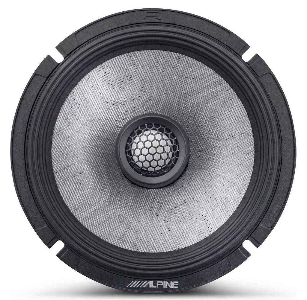 (4) Alpine R2-S65 High-Resolution 6.5" Speakers Audio Certified Car 2-Way