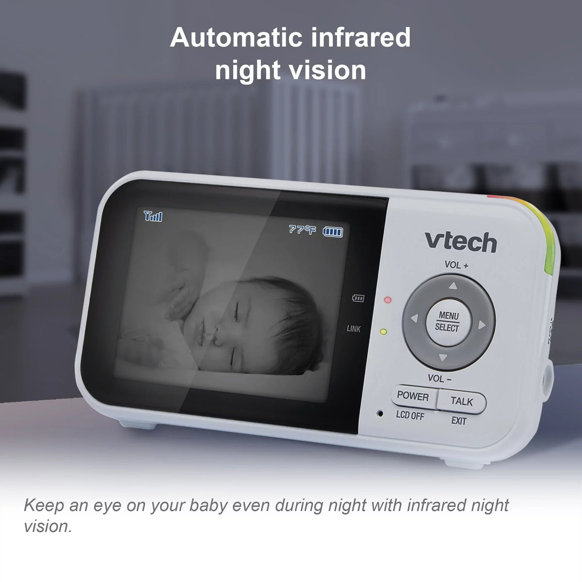 Camera with VM3254-2 High and 2.8" VTech Resolution 2 Parent Fixed Unit Cameras