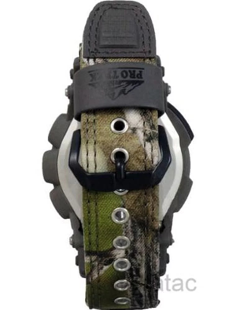 Tough Watch ProTrek Beige Men's PRW5050BN-5 Resin Strap Dial Solar Ana-Digi Black