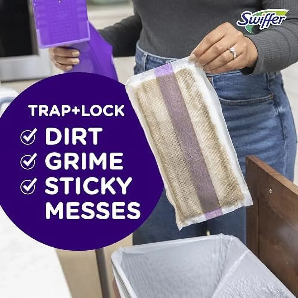 24 Multi Mop WetJet Hardwood Refill, Spray Floor Cleaner Swiffer Surface, Count Pad
