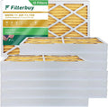 11 Filters Furnace (12-Pack) Pleated AC Air HVAC 12x24x4 Filterbuy MERV