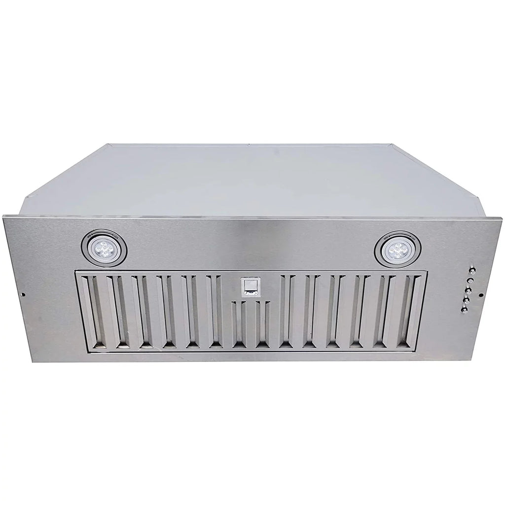 600 in Hood Hood Cfm inch Vent Non-Ducted Built 3-Speed 20 Integrated Range Cabinet Range
