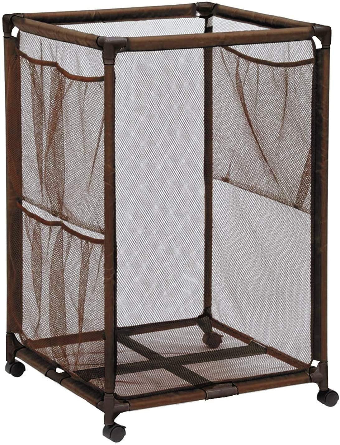 Essentially W Balls, Organizer Mesh x Style Storage 455102 L Bin, x (35" H), Equipment Large, Toys and Yours 25.4" Rolling Floats, Pool 37.5" (Brown),