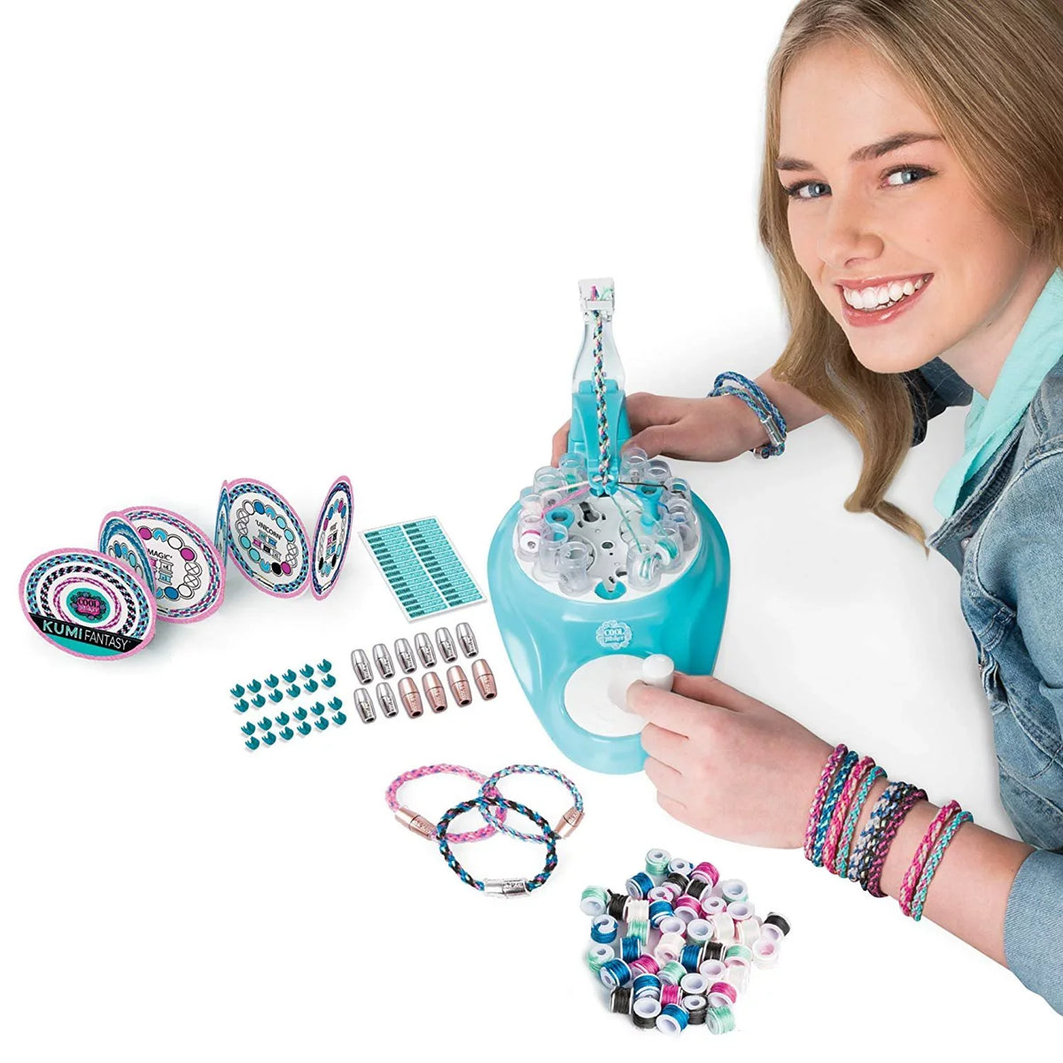 with and Up for Up 8 Makes Fashion Pack, Ages to Maker Bracelets - KumiFantasy 12 KumiKreator, Cool the