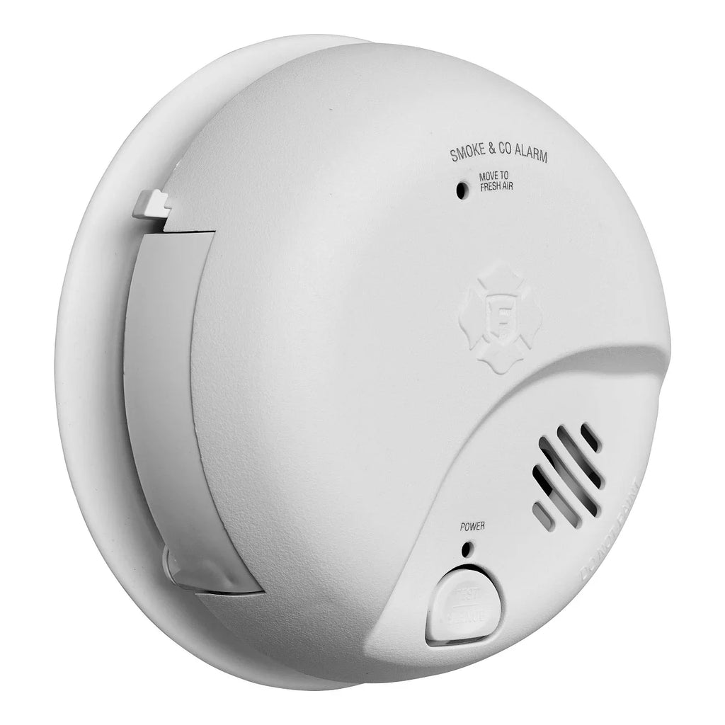 Ionization Carbon Detector BRK Smoke Monoxide Battery-Powered and