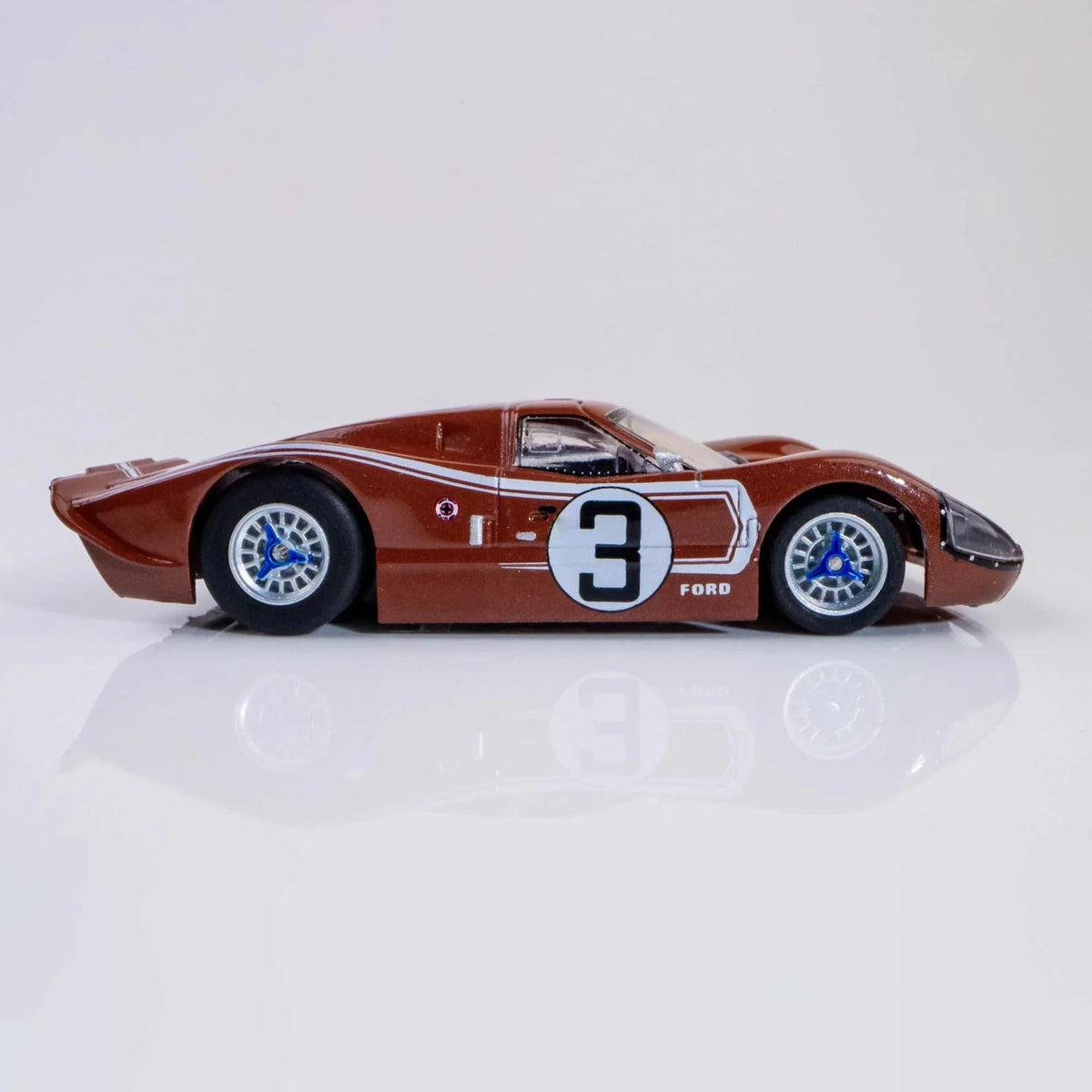 No.3 Slot Racing Mark AFX Car IV Ford HO LeMans GT40 Scale