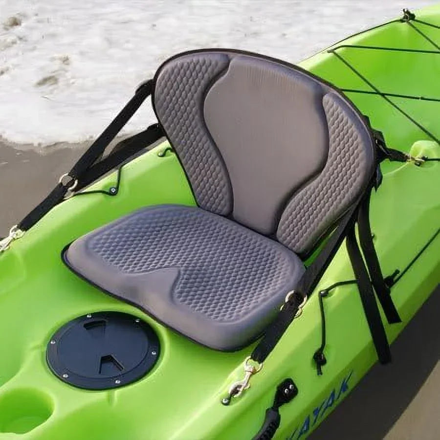 Back Pro Kayak On Seat, Kayak Kayak Support Molded Seat Pack, Sit Kayak W/Zipper Cushion Top Foam Seat, GTS
