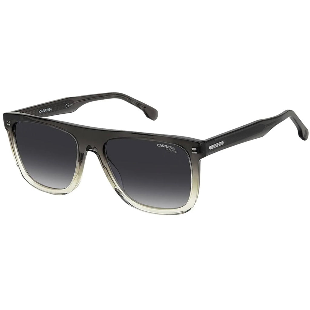 56 Carrera Sunglasses 02M0/9O Browline Men's Grey CARRERA Shaded 267/S