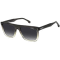56 Carrera Sunglasses 02M0/9O Browline Men's Grey CARRERA Shaded 267/S