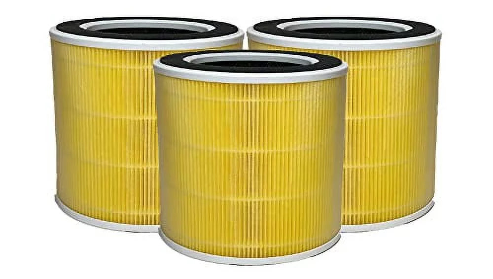 True 4-in-1 Air Carbon RP-AP089 RP-AP089-F1, / RP-AP089B Nispira RENPHO purifier Filter RP-AP089W 3 Activated HEPA Pack For Part Replacement