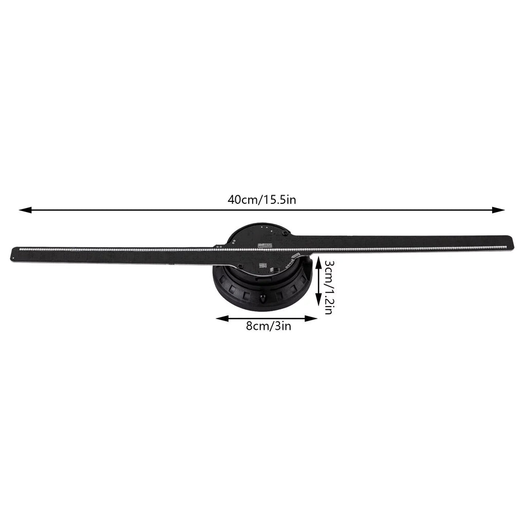 Projector Effect Cafe Club Bar MIDUO Decor Fan 3D Hologram