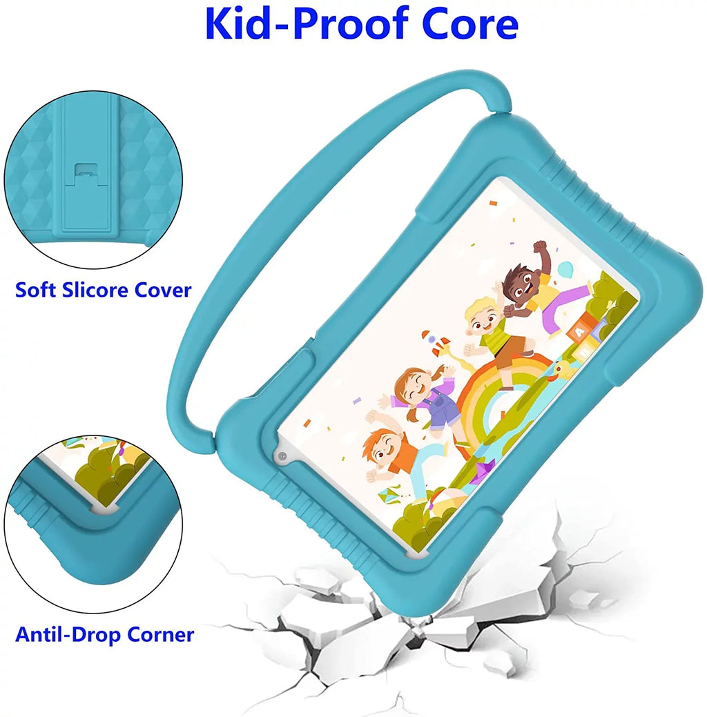 Control, Kids Educational inch Kids Tablets RAM Tablet Android Kids Tablet Software Kid-Proof for Kids Toddler with Parental 2GB Camera 32G 7 YouTube WiFi Games Dual Tablet 11 Pre-Installed Netflix.