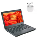and with (scratch Intel RAM Pro 64GB Windows 11.6" 4GB 100e 10 Laptop Wireless Lenovo Earbuds dent) Processor SSD PreOwned
