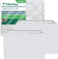 Filterbuy Pleated (12-Pack) MERV HVAC Furnace 13 10x16x4 Air Filters AC