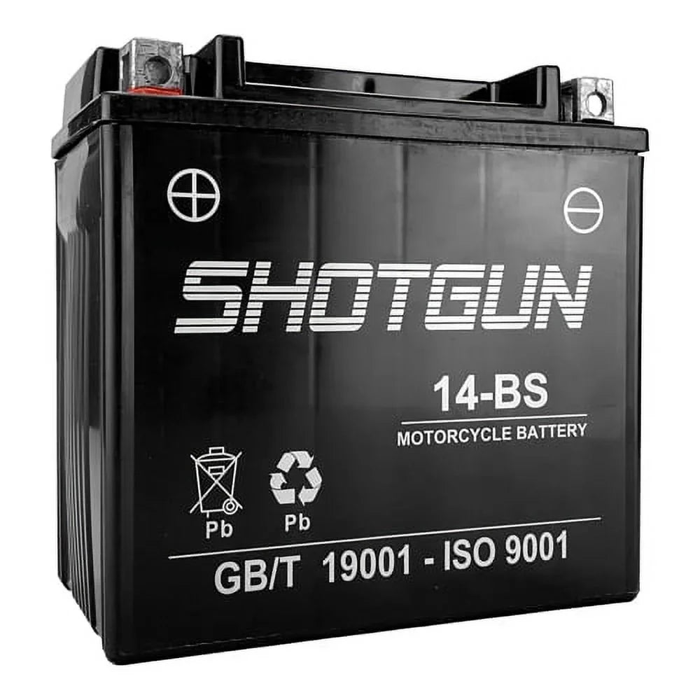 Sport Replacement BMW 2017 Battery YTX14-BS Shotgun Powersports For C650 2016