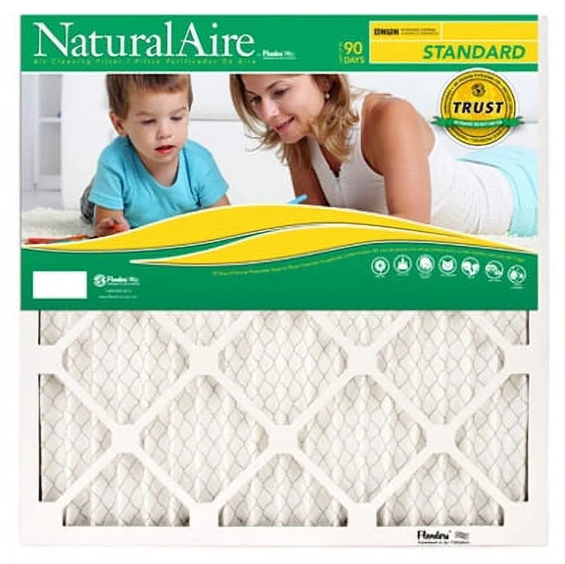 25" M, Filters 1" Naturalaire 12" x Standard Pleated Furnace Standard Each x
