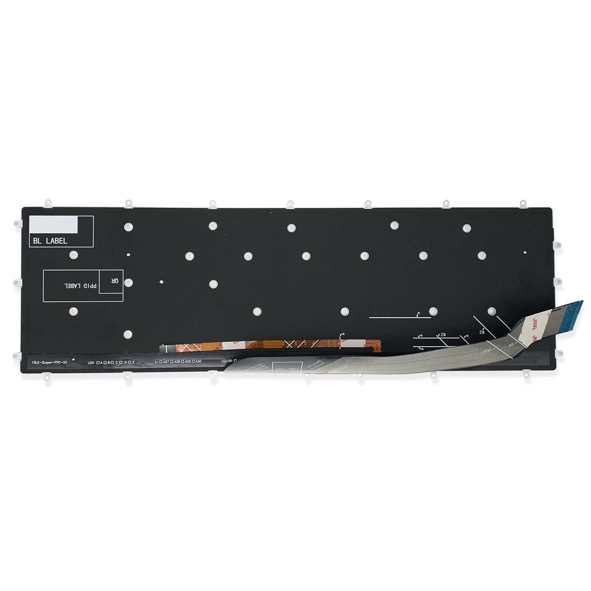 G7 7588 3590 Dell 5590 For Keyboard 5587 White 3579 G3 7790 7590 G5 Backlit Characters 3779