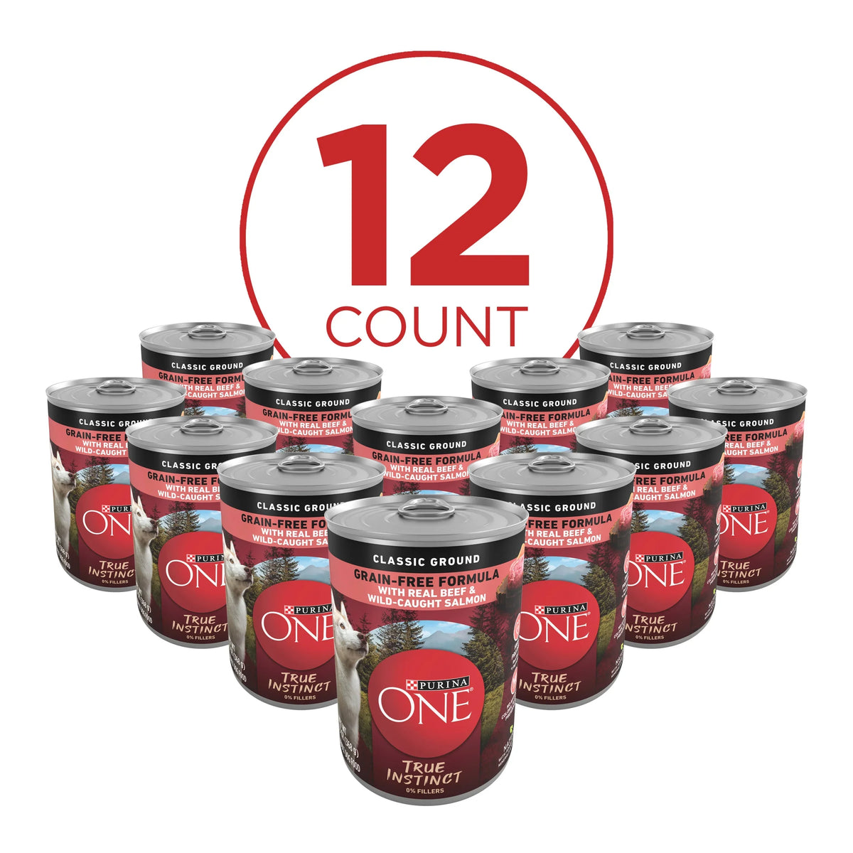Cans Dog True Pack) Ground One Wet Purina Classic oz 13 Instinct (12 Food,
