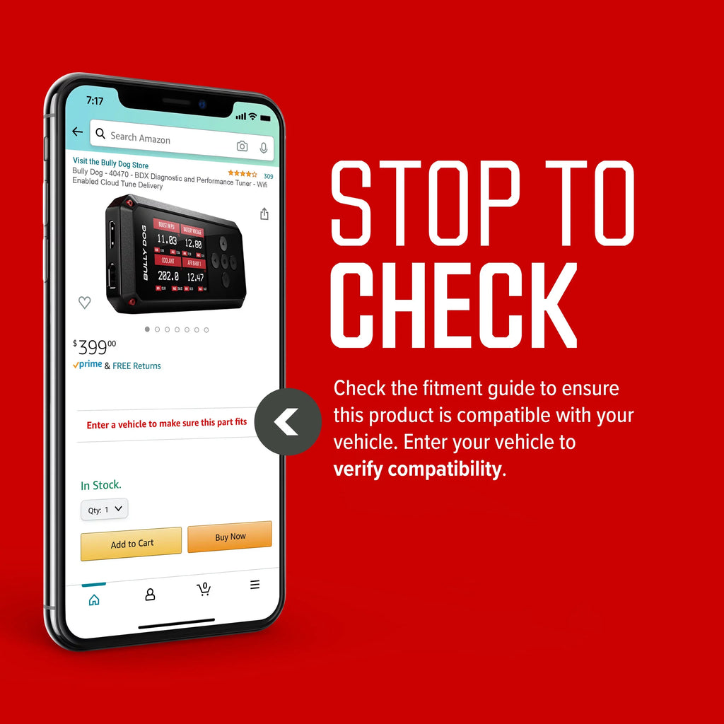 Bully 40470 Performance Enabled Tune - Diagnostic - Dog BDX Delivery Wifi Cloud and - Tuner