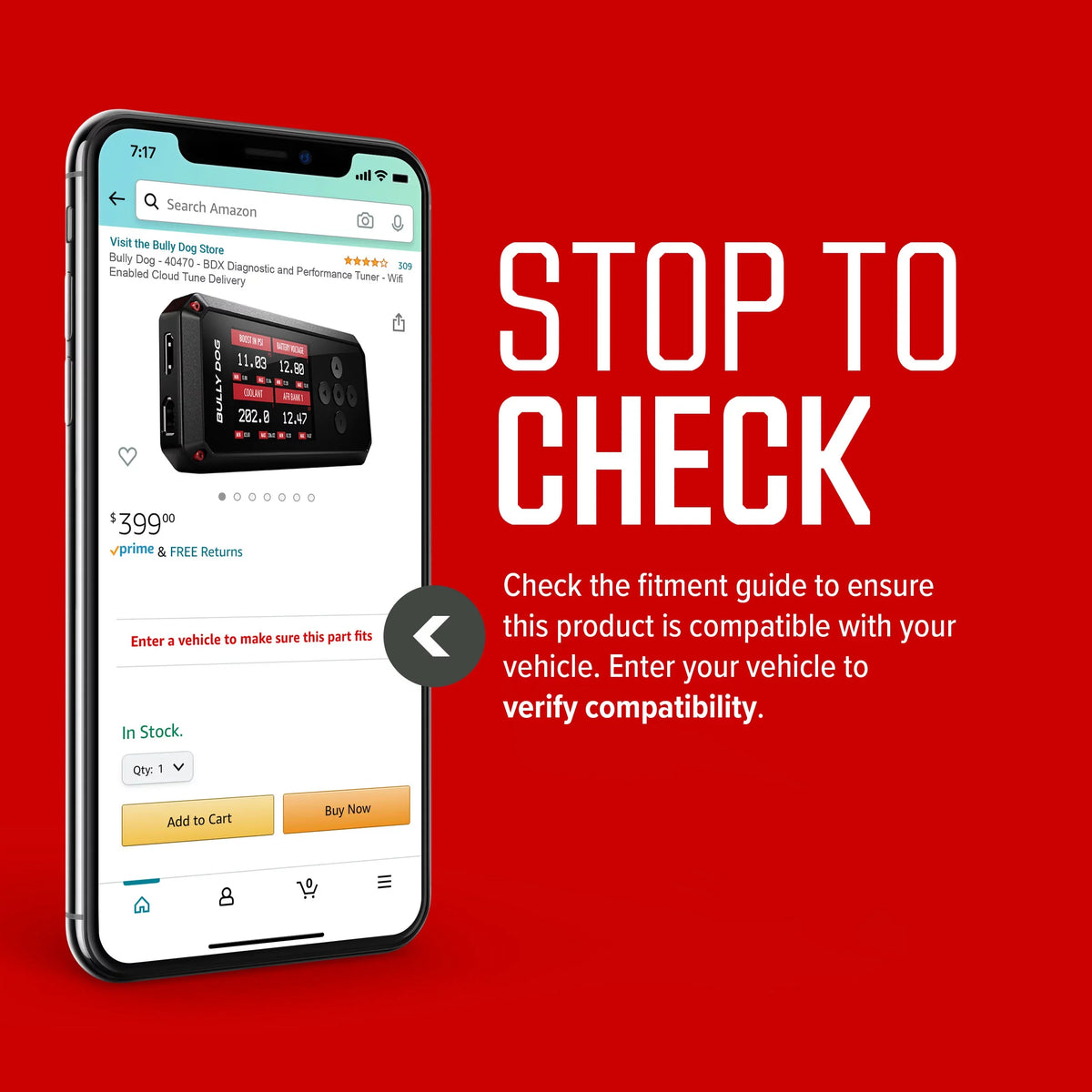 Bully 40470 Performance Enabled Tune - Diagnostic - Dog BDX Delivery Wifi Cloud and - Tuner