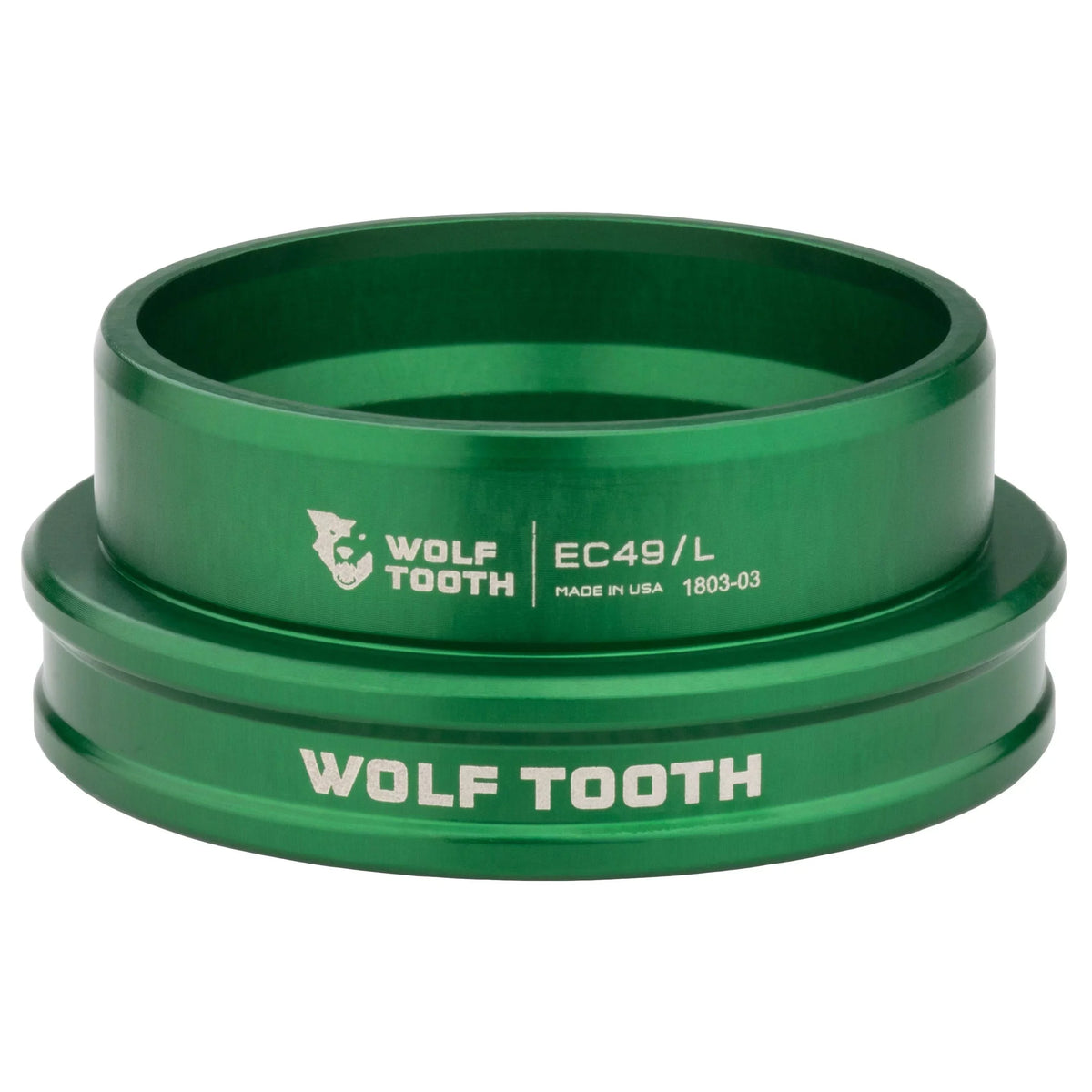 Bearings Headset Steel Lower, Stainless Green Tooth - Premium EC49/40 Wolf