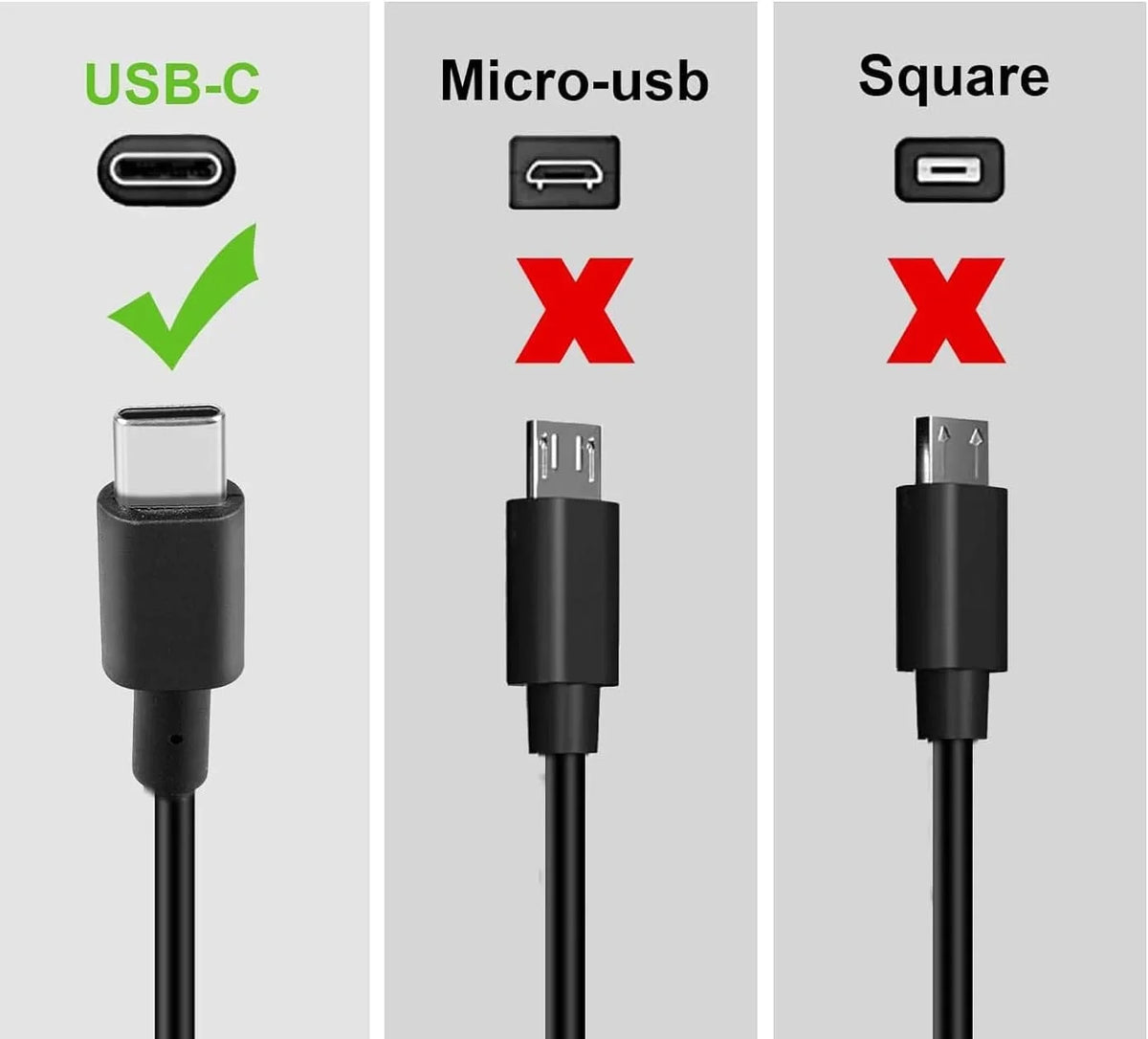 Adapter Cord with Chromebook Power Compatible 100e USB-C 45w Ac Guy-Tech Lenovo 81MA0022US