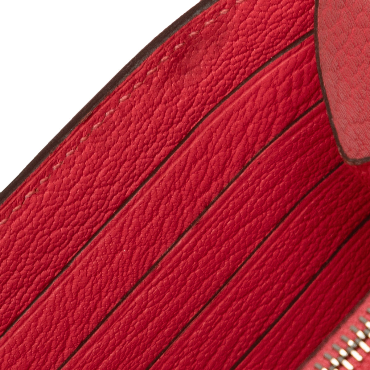 Kelly Wallet Leather Classic Pink (Good) Authenticated Unisex Chevre Long Pre-Owned Calf Hermès Wallets