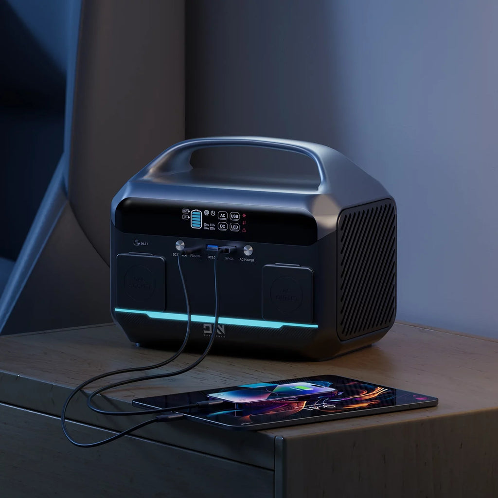 Travel LiFePO4 Station DaranEner 268.8Wh Power Supply 300W Backup Portable Battery NEO300 for Power by Anself,