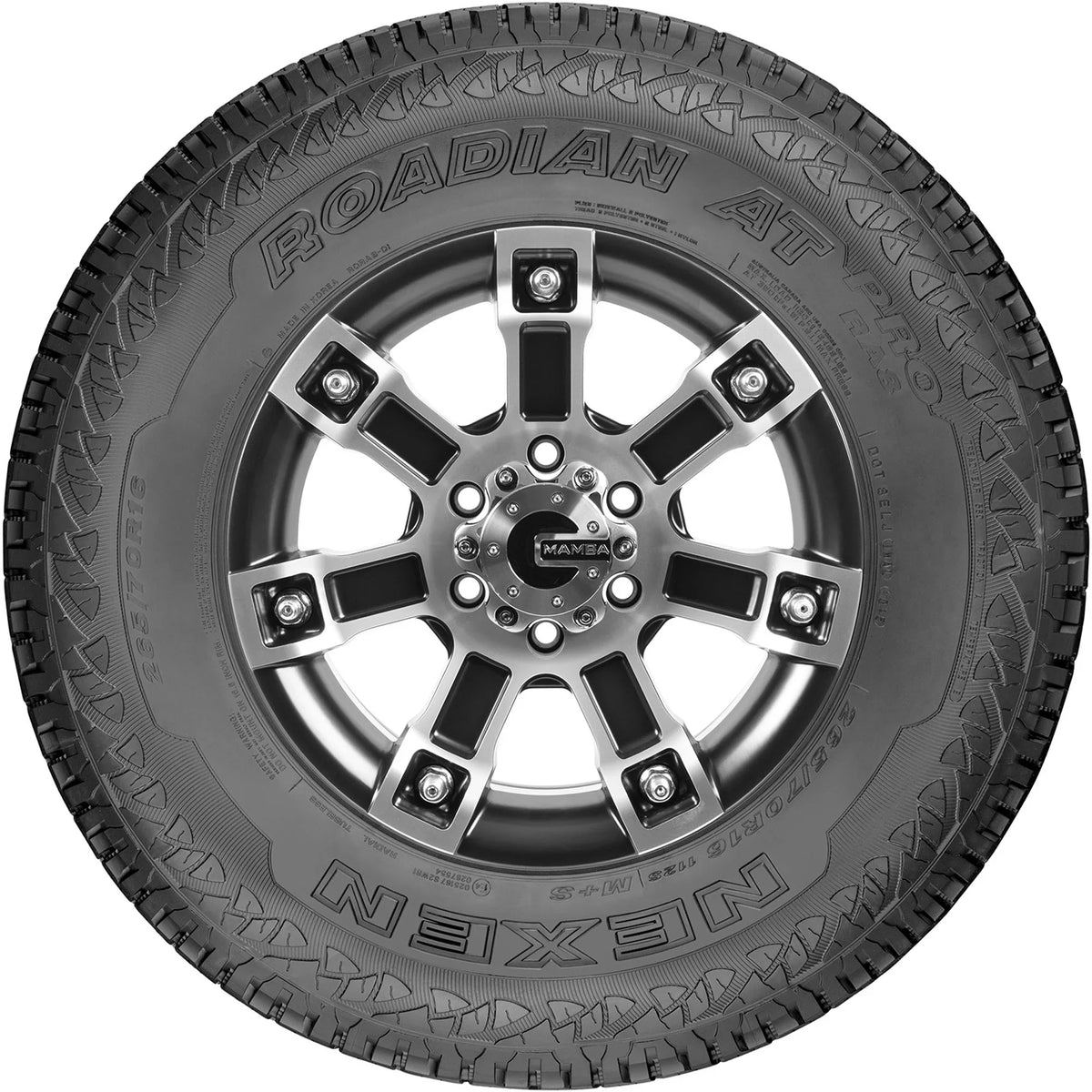 AT Nexen 124/121S Tire LT265/70R18 E Roadian SUV/Crossover Pro All RA8 Terrain