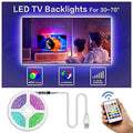Bason Lights TV Strip Backlight, Home TV 8.33ft Decor.(42-50inch) for Room with Movie Backlight, Bias Led for Led Remote, USB Light Led Lighting TV/Monitor Strip